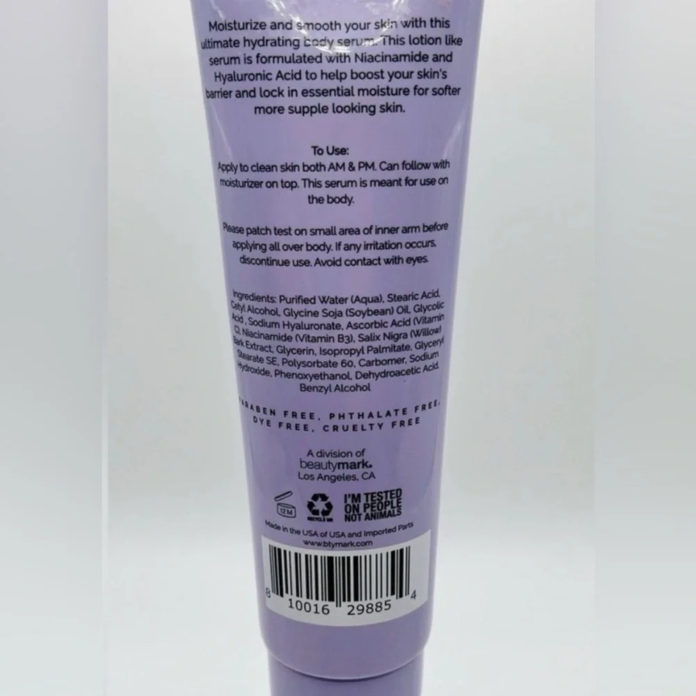 Lacuna Hydrating Body Serum with Hyaluronic Acid & Niacinamide